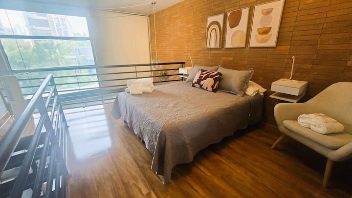 Dormitorio ubicado en el segundo piso