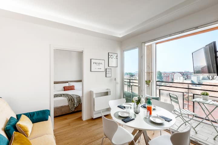 Stayeasy Bordighera • Navigli 8th Floor Terrace - Milan
