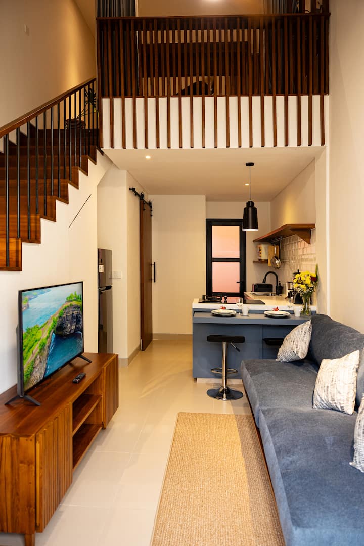Freshly-new 1 Bedroom Loft. Modern & Comfort - Sanur