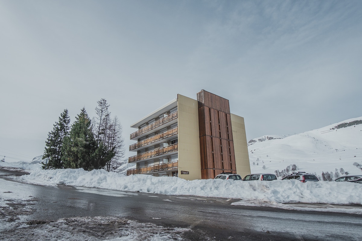 Appartement 6 personnes aux 2 Alpes — vue Muzelle, ski au pied — photo 3