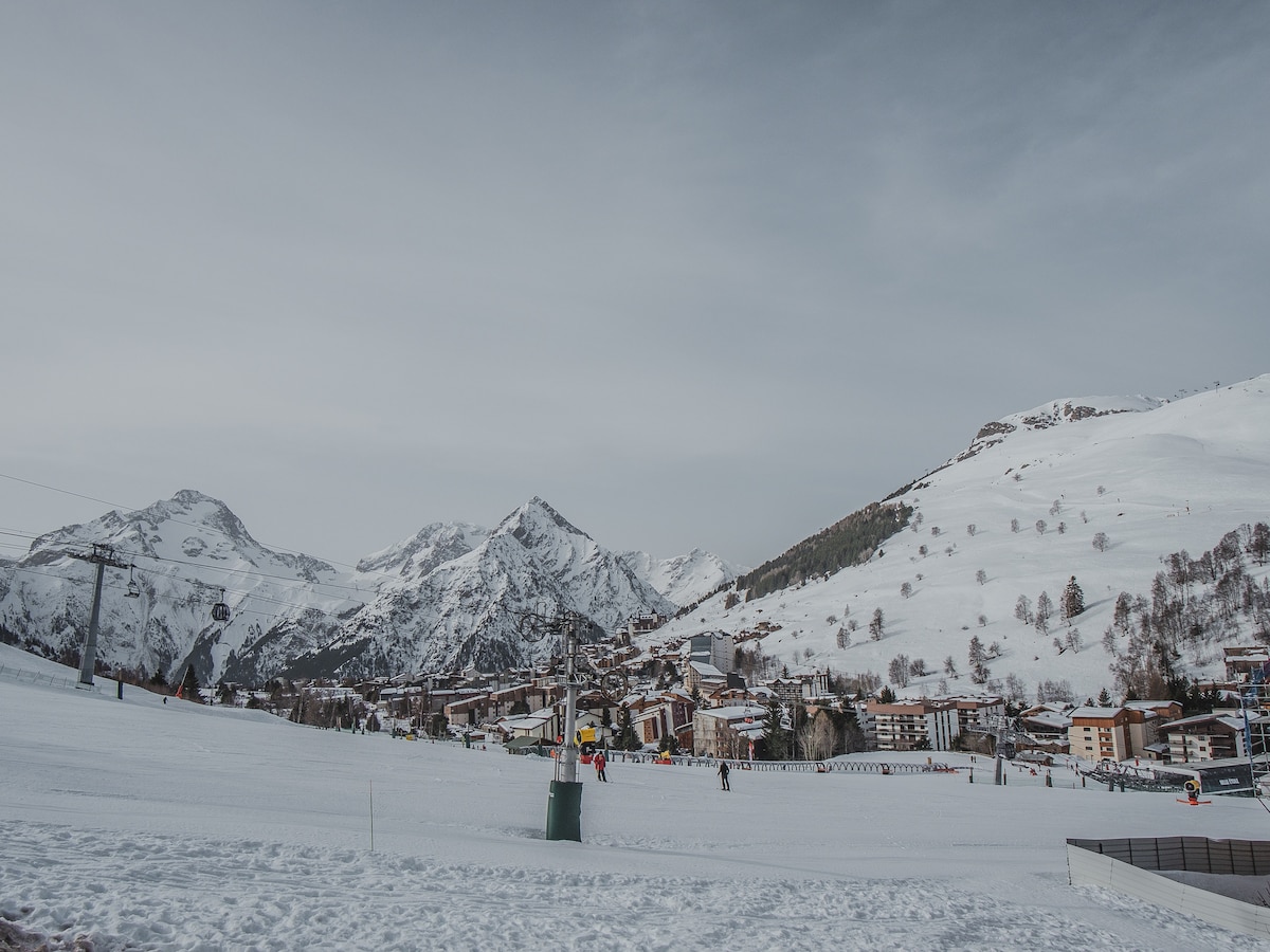 Appartement 6 personnes aux 2 Alpes — vue Muzelle, ski au pied — photo 5