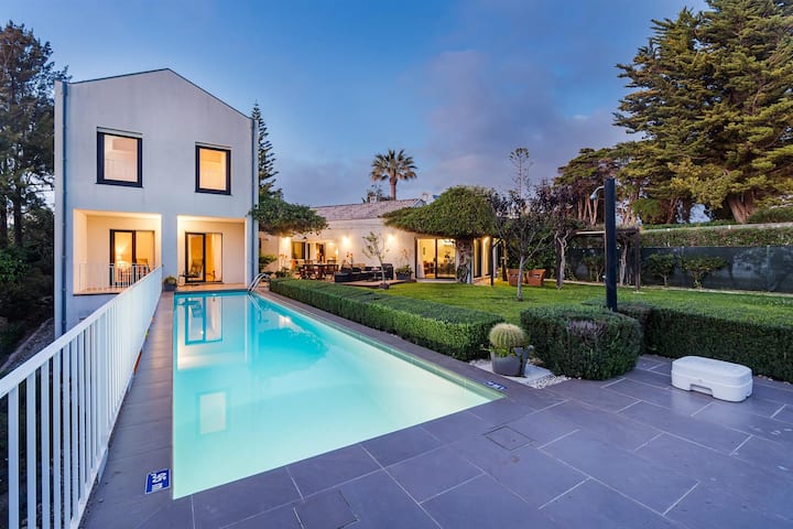 Luxuosa Villa Em Frente Ao Oceano-5mn Pé Da Praia - Albufeira