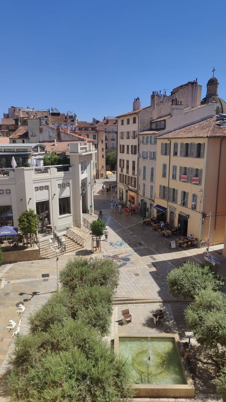 Studio Cosy Climatisé Cœur De Ville - Toulon