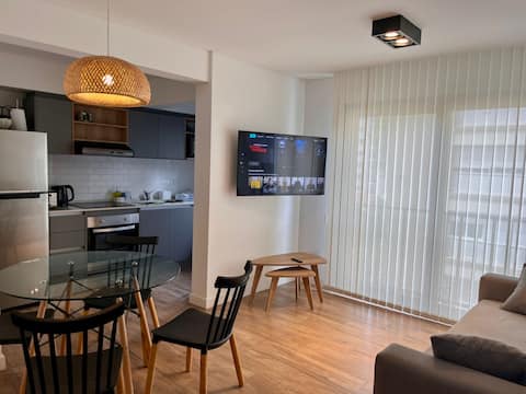 Airbnb con mejor rendimiento: Brand new apartment in a new building in Mar del Plata en Plaza Peralta Ramos