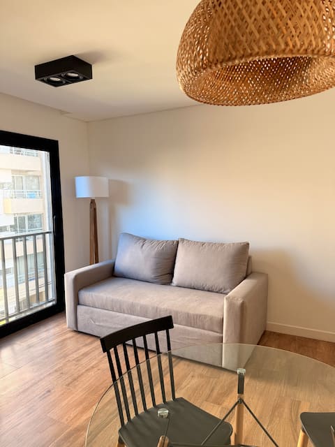 Top performing Airbnb: Brand new apartment in a new building in Mar del Plata in Plaza Peralta Ramos