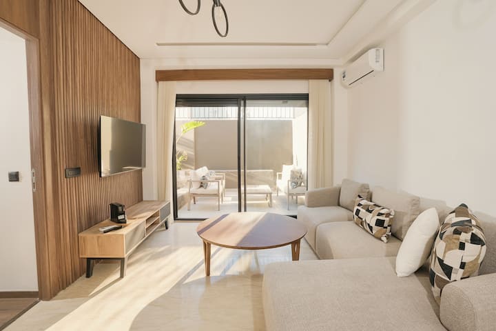 Appartement Piscine Privée • Terrasse • Bourgogne - Casablanca