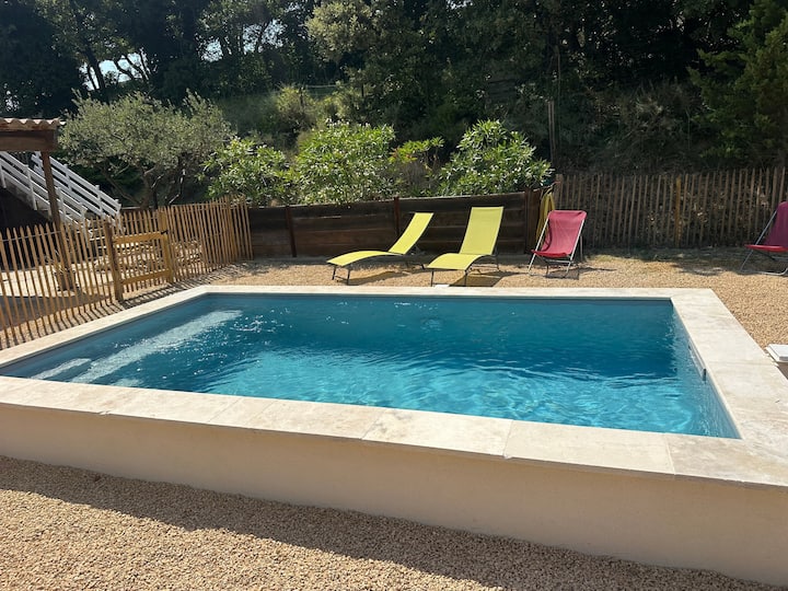 Les Cigales De Lucéna Avec Piscine - Visan