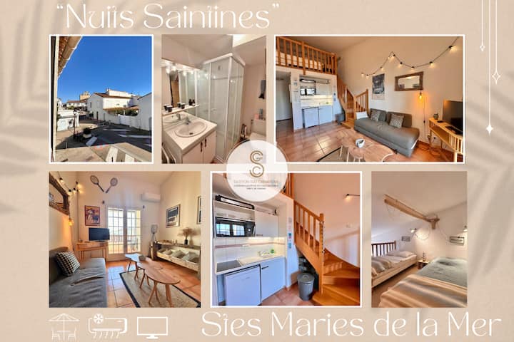 *Nuits Saintines* Saintes Maries - Clim & Parking - Saintes-Maries-de-la-Mer