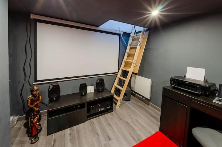 Duplex accesible por una escalera