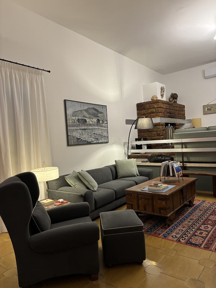 Villa Lolj, Giardino Piscina E Campo Da Tennis - Isola delle Femmine