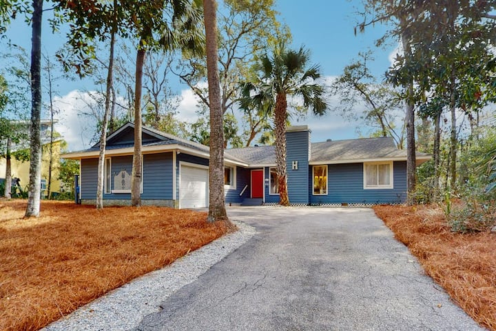 Steps To The Sand| Dog Friendly |1 Mile To Coligny - 힐턴 헤드 아일랜드
