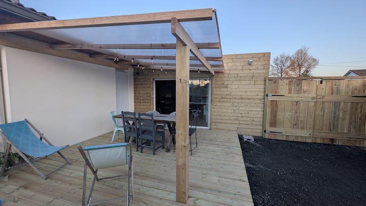 Agréable Maison Avec Jacuzzi - Parentis-en-Born