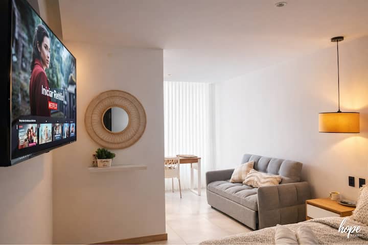 Cálido Studio Con Piscina Cowork Y Gym | Carolina - Quito