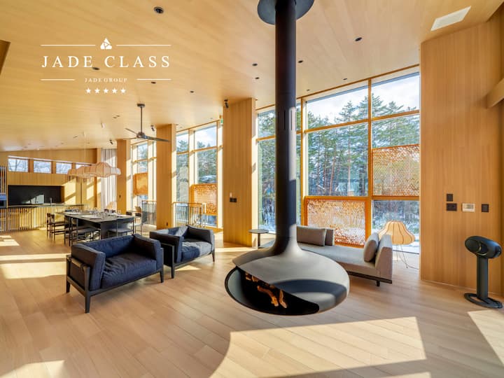 Luxury Villa With Onsen, Sauna & Lawn|amber Luxury - Hakuba