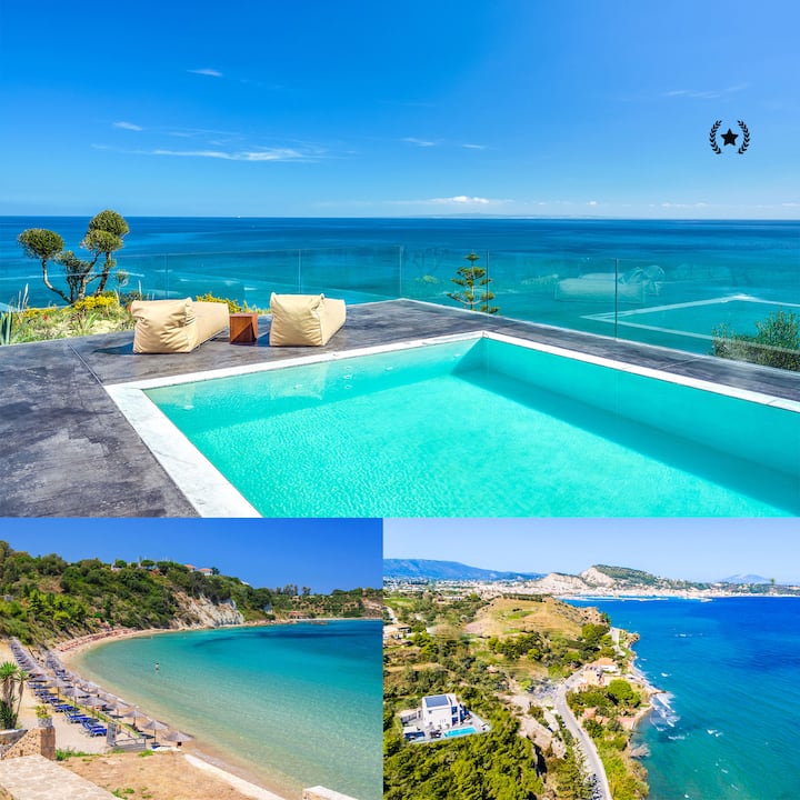 Walk To Beach / Private Pool / Panoramic Views - Zante