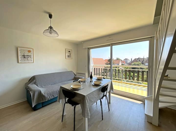 Salicorne - Duplex Tout Confort 6 Pers Avec Balcon - Berck