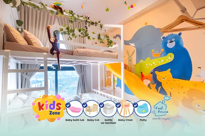 Little Monkey Home Kids Friendly Home Slides Pudu - Malaysia