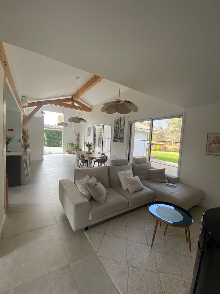 Maison Spacieuse & Lumineuse – Proche Plage Et Lac - Saint-Girons Plage