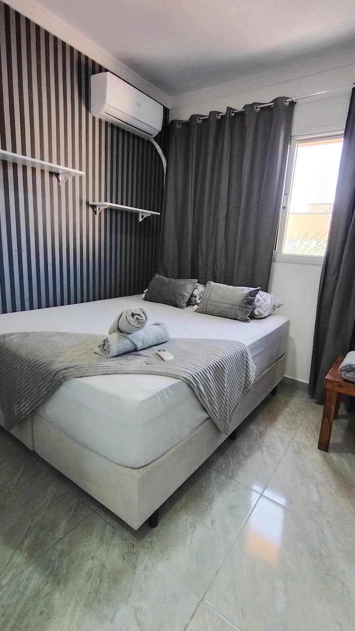 Apt 2 Quartos A 3 Quadras Da Praia Ar-condicionado - Vila Velha