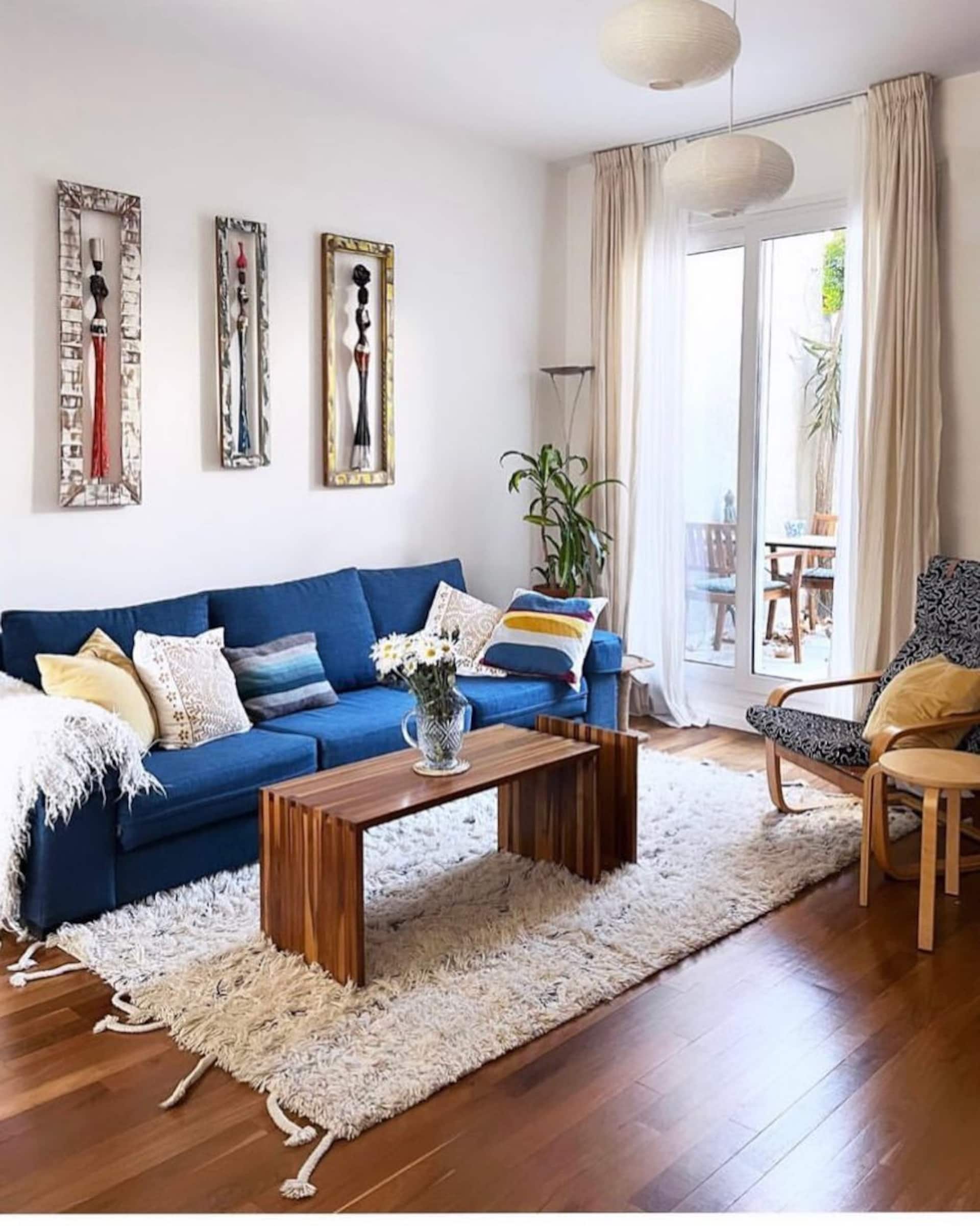 Two-bedroom ground-floor apartment house with private patio in Vicente López