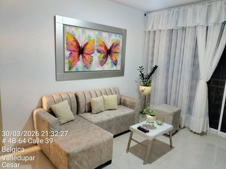 Serene Apt+kitchen+ac+parking+pet+fan @Valledupar - Valledupar