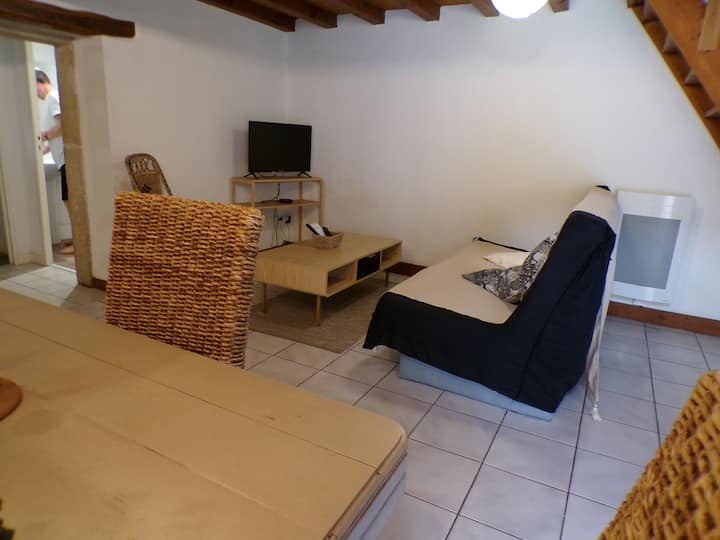Logement Avec Mezzanine, Terrasse Et Wifi - Langon