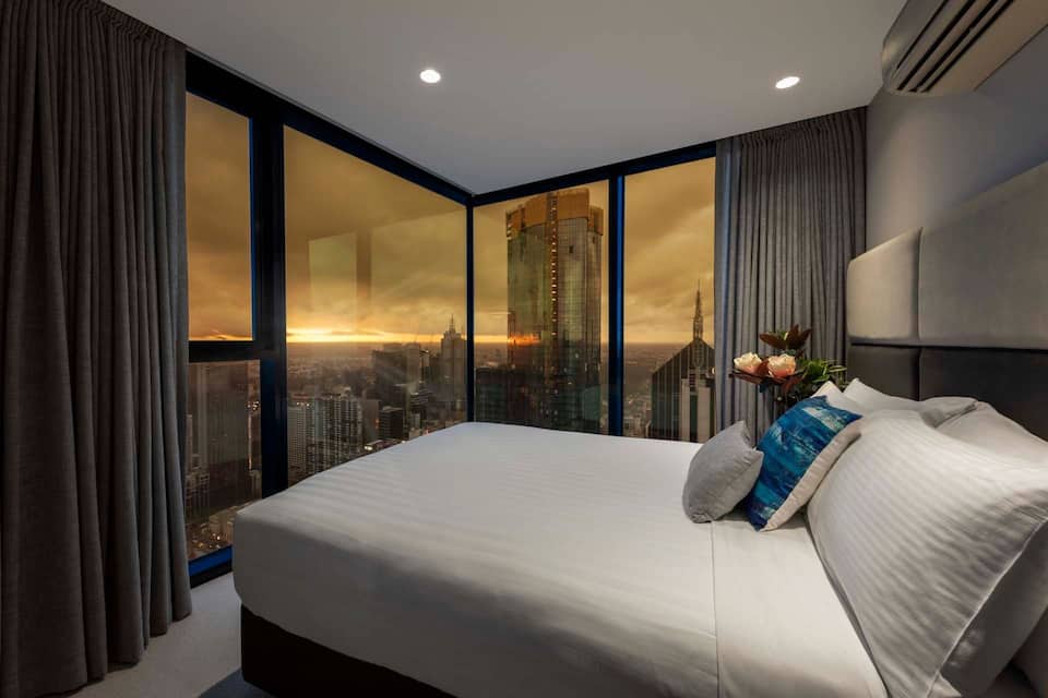57th floor apartment living area