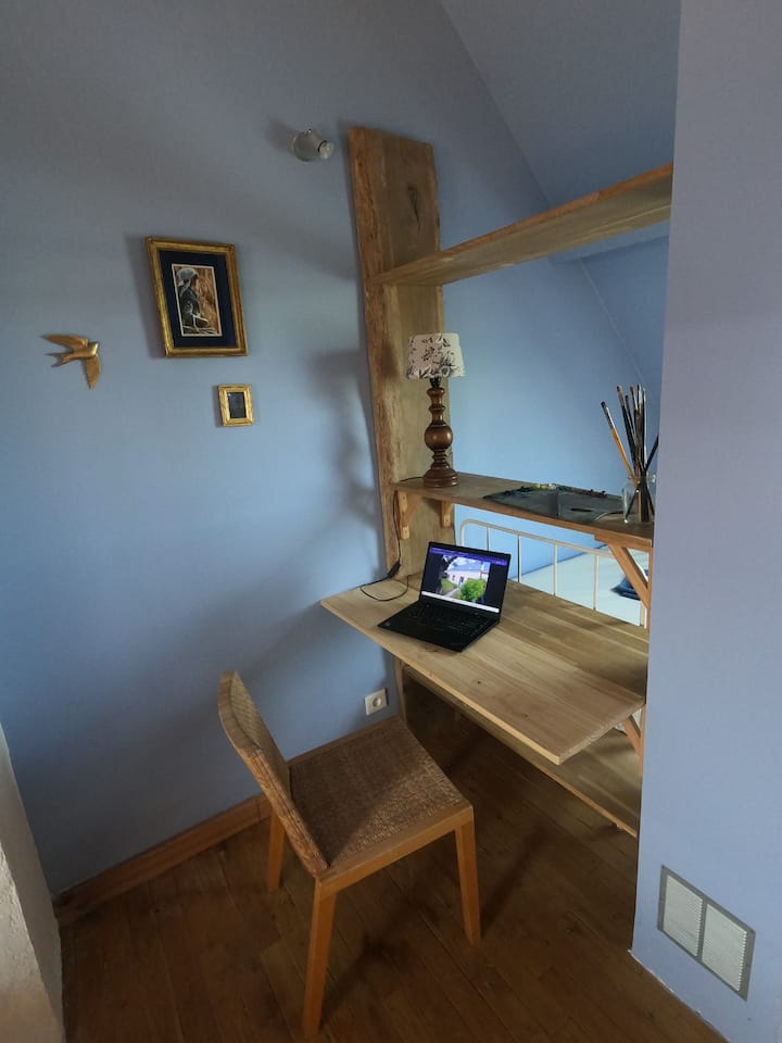 espacio dedicado al teletrabajo 