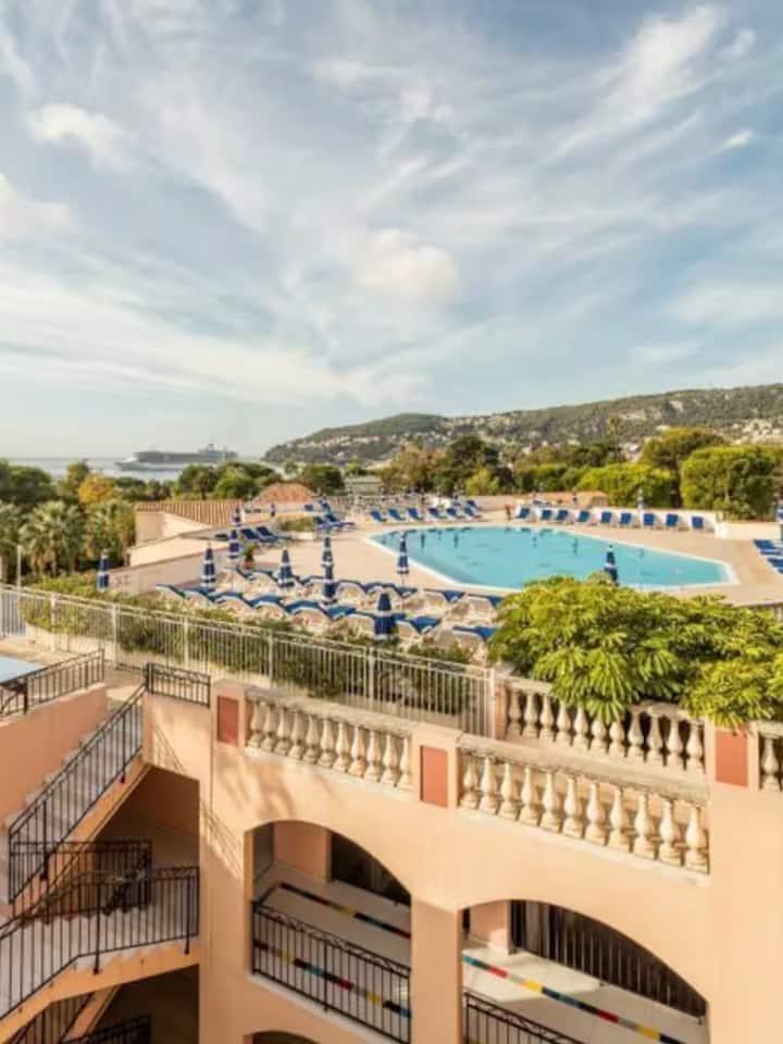 ÉLégance Azuréenne  Piscine & Parking - ヴィルフランシュ＝シュル＝メール