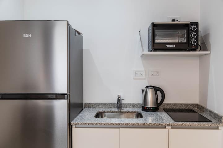 Новая квартира-студия в Congreso с балконом