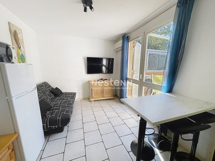 4045 - Appartement Climatisé à 200m De La Plage - Argelès-sur-Mer