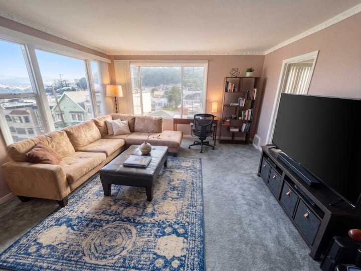 The Birds Nest - Quiet Top Floor 1br Apartment - San Francisco, CA