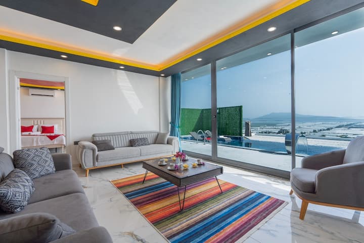 Kalkan-kaş
Tam Korunaklı ÖZel Havuzlu Villa Erkan - Turquie