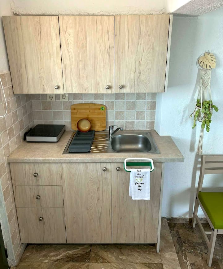 Rooftop Studio W Huge Private Terrace+pool Access - Kos