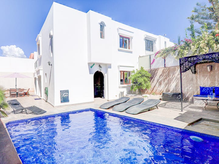Villa Sofilynes - Luxe - Piscine - 6/7 Px - Agadir