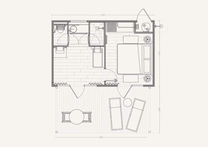 Premium One-bedroom Bungalow - View - Nazaré