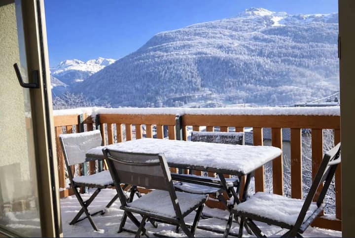 Bel Appt 6 Pers Avec Balcons - Bourg St Maurice - Séez