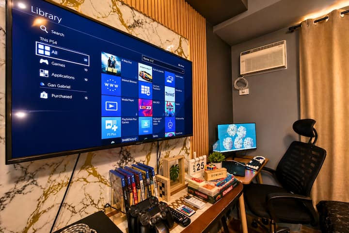 Ps4+netflix, 100mbps Wifi & Workstation In It Park - Cebu