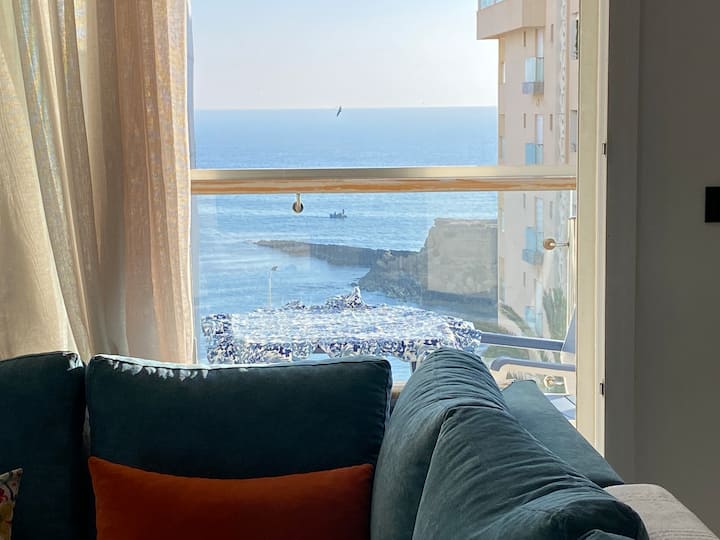 ÉLégant Appartement Vu Mer 2 Minutes De La Plage - Monastir