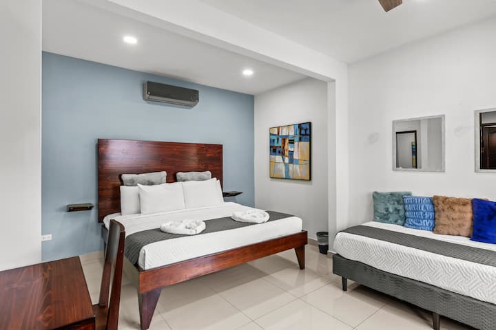 Dormitorio n.º 4: 1 cama king size + 1 cama individual