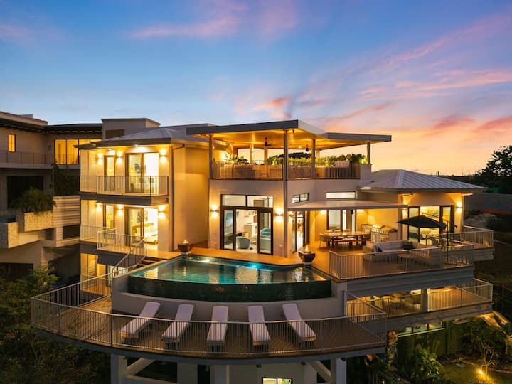 Bella Vida | Luxury Oceanview Villa W/ Breakfast, - Tamarindo