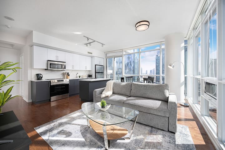 Chic 2br + Parking/rogers Centre/scotiabank Arena - Toronto