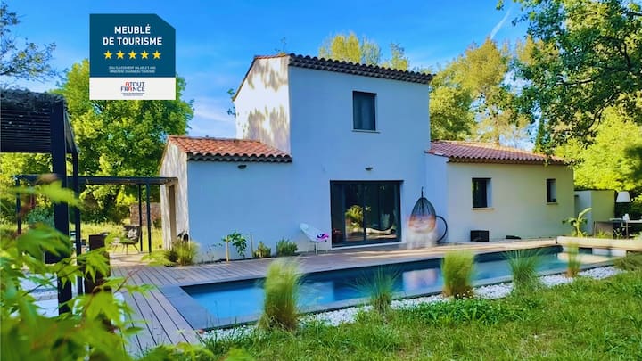 Chill Tiki House | Heated Pool | Official 5* Rated - Nans-les-Pins