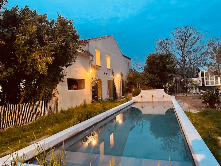 La Lingerie-demeure Des 3 Foudres-piscine, Clim - Pézenas