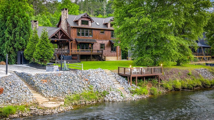 The Hogback On The Toccoa -Pet Frndly, Riverfront - Blue Ridge, GA