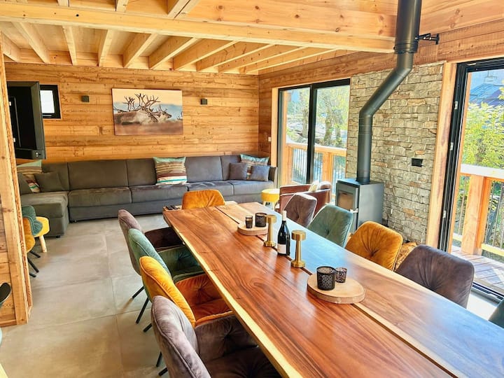 Chalet De Standing 12 Personnes Niché Au Coeur Du - Peisey-Nancroix