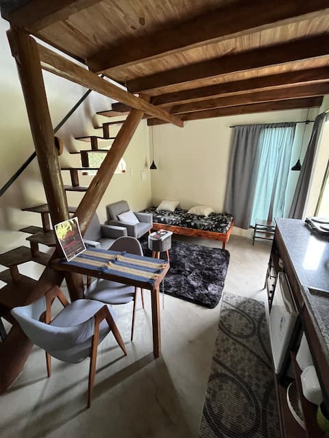 Imóvel de sucesso: Loft Tiny Home Chalet Recanto das Seriemas in Cunha em Cunha