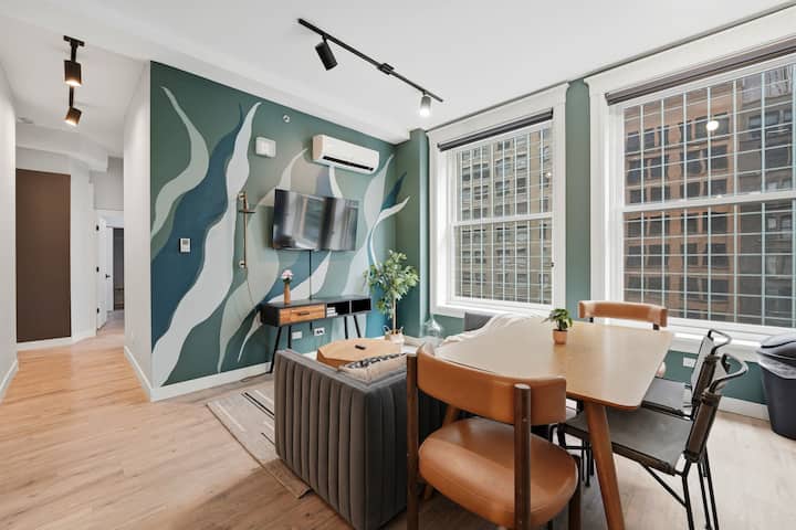 Plymouth Collection: 4bd 3ba With Rooftop & Lobby - Chicago