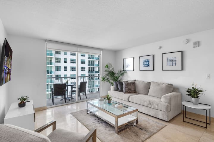 Brickell Luxury 1br | Ocean & Pool Views - Miami