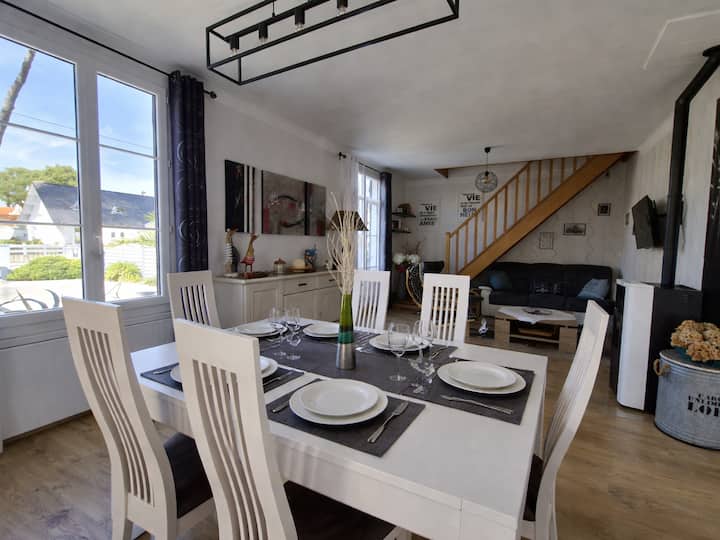 Maison Rénovée Et Jardin Clos - 8 Pers. - Saint-Brevin-les-Pins